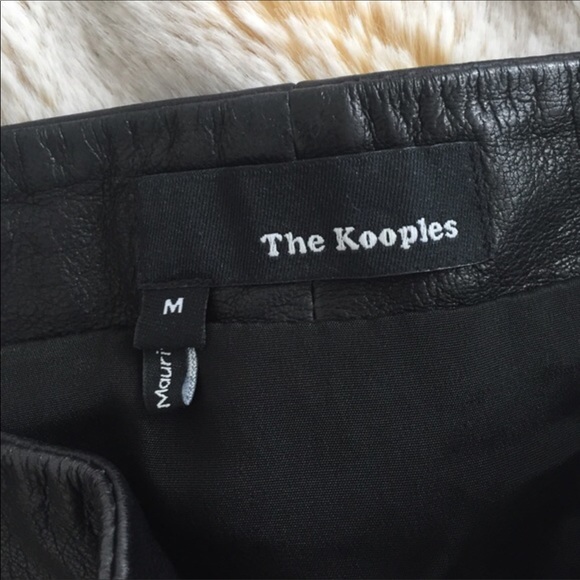 The Kooples Leather Zipper Skirt - Picture 2 of 4